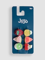 JoJo Maman Bébé Red Claw Clips 6 Pack - Image 1 of 4