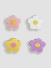 JoJo Maman Bébé Yellow 4-Pack Claw Clips - Image 2 of 3
