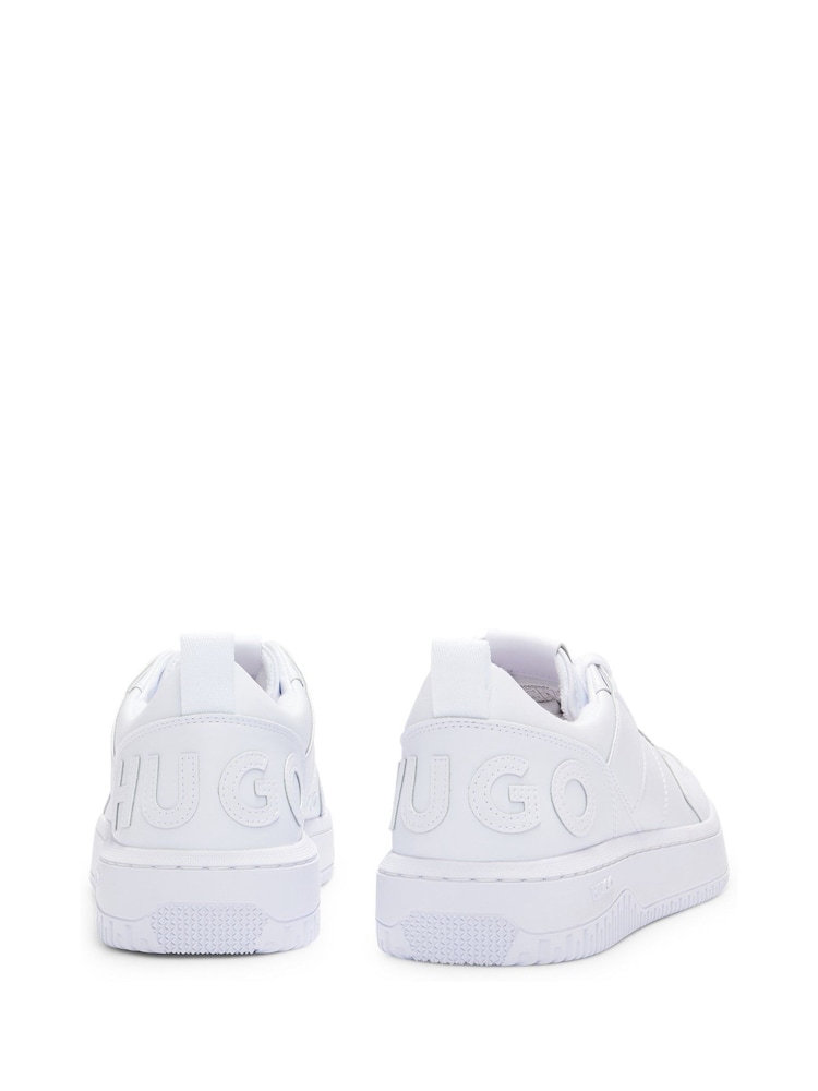 HUGO Logo Detail Trainers With Bonded Leather - Bild 2 von 3 HUGO Logo Detail Trainers With Bonded Leather - Bild 2 von 3