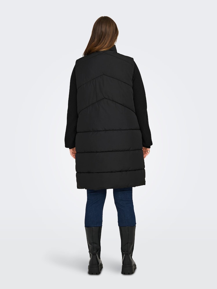 ONLY Curve Longline Cosy Padded Gilet - Bild 2 von 7 ONLY Curve Longline Cosy Padded Gilet - Bild 2 von 7