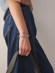 Gold Tone Resin Link Bracelet - Image 1 of 5