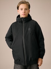 Schwarz - Waterproof Bomber Jacket (3-17yrs) - Bild 1 von 6