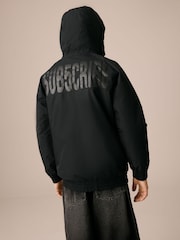 Schwarz - Waterproof Bomber Jacket (3-17yrs) - Bild 3 von 6