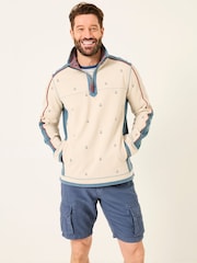 FatFace Airlie Natural Airlie Anchor Sweat - Image 1 of 8