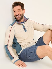 FatFace Airlie Natural Airlie Anchor Sweat - Image 3 of 8