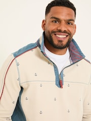 FatFace Airlie Natural Airlie Anchor Sweat - Image 7 of 8