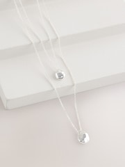 Tonalité argentée - Collier à couches Molten Drop - Image 3 de 5