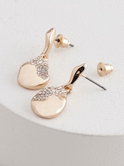 Tonalité d'or - Boucles d'oreilles Molten Drop - Image 2 de 5
