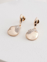 Tonalité d'or - Boucles d'oreilles Molten Drop - Image 3 de 5
