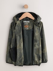 Camouflage Bag Pocket Shower Resistant Jacket (3-12yrs) - Image 2 of 5