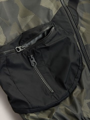Camouflage Bag Pocket Shower Resistant Jacket (3-12yrs) - Image 5 of 5