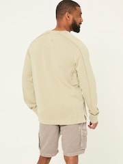 FatFace Otterton Sage Green Crew Neck Sweatshirt - Image 2 of 7
