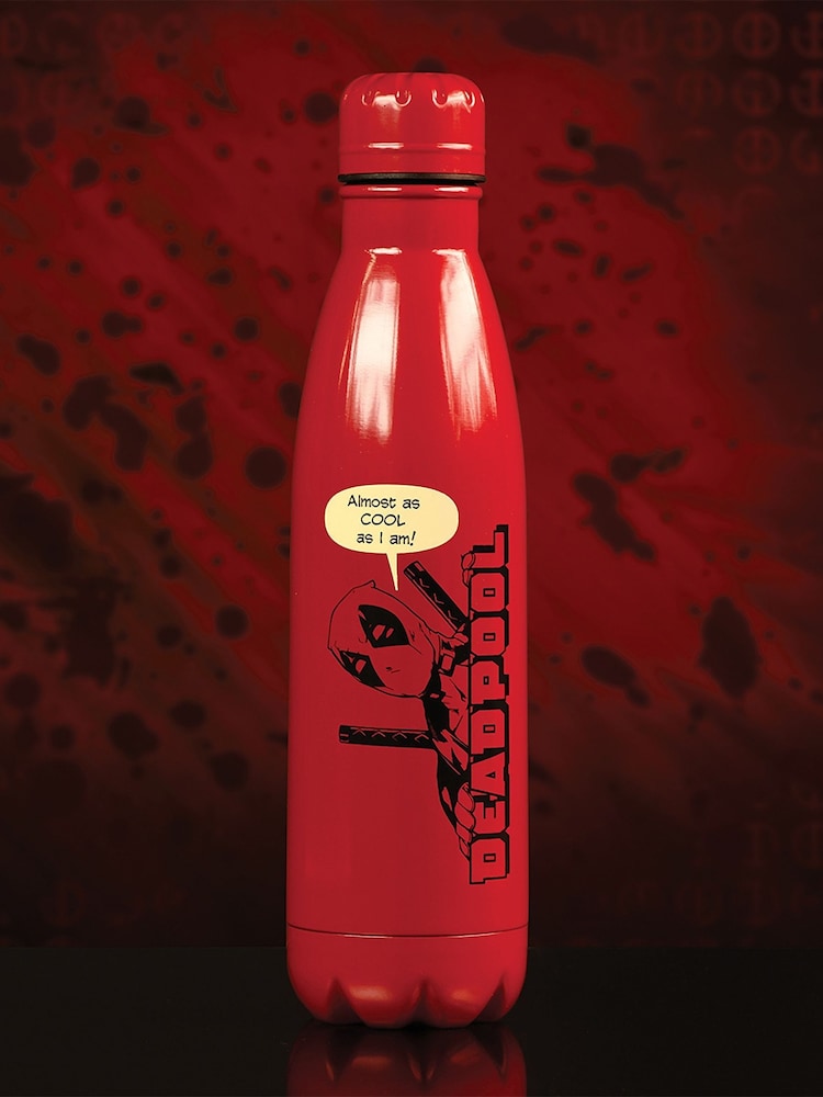 Pyramid International Deadpool - Peek-A-Boo Metal Drinks Bottle - Image 1 of 2