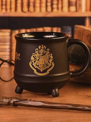 Pyramid International Multi Harry Potter Colourful Crest Hogwarts Ceramic Cauldron Mug - Image 1 of 4