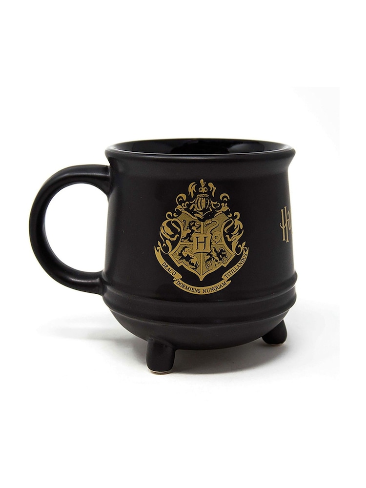 Pyramid International Multi Harry Potter Colourful Crest Hogwarts Ceramic Cauldron Mug - Image 2 of 4