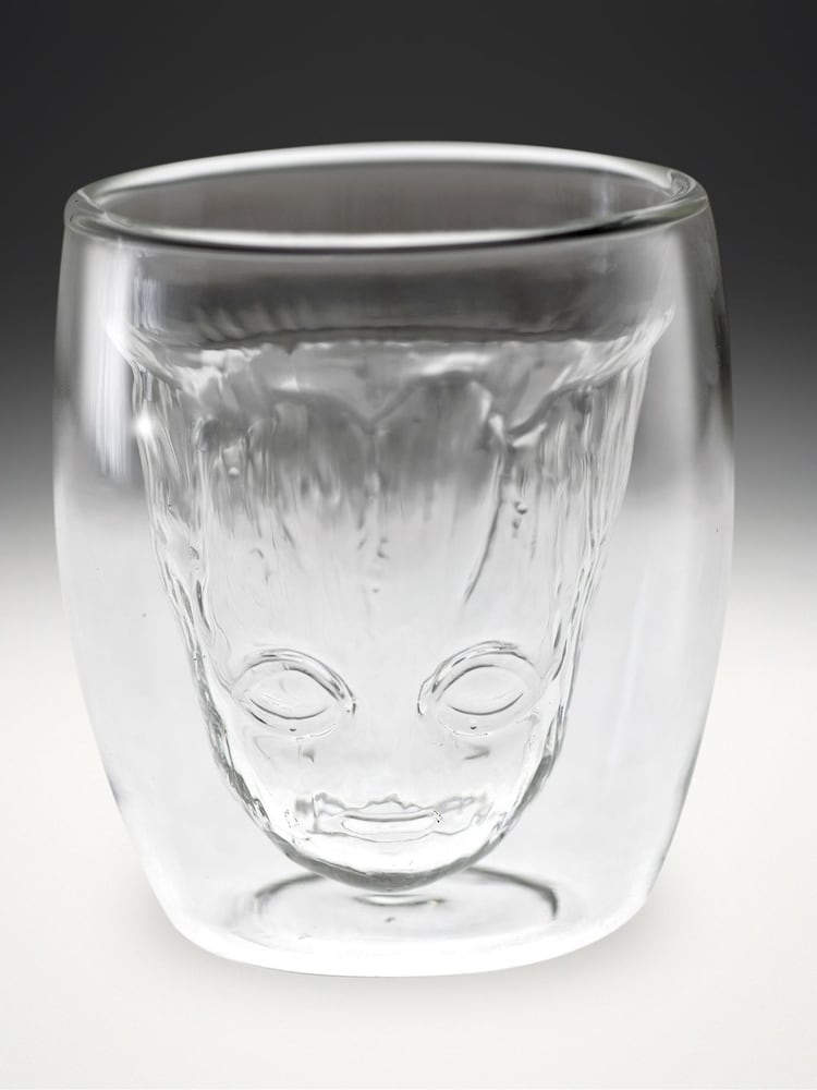 Pyramid International Clear Guardians Of The Galaxy Baby Groot 3D Feature Glass 003 - Image 1 of 4