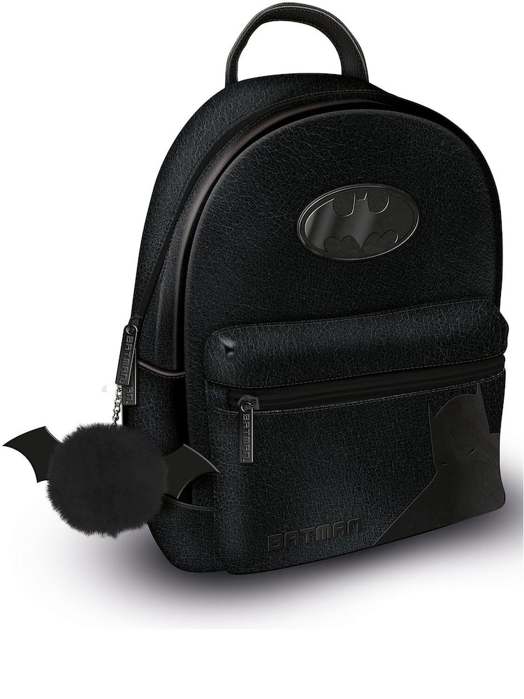 Pyramid International Black Batman Logo Fashion Backpack - Image 1 of 1