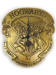 Pyramid International Gold Harry Potter Classic Crest Hogwarts Clock - Image 2 of 2