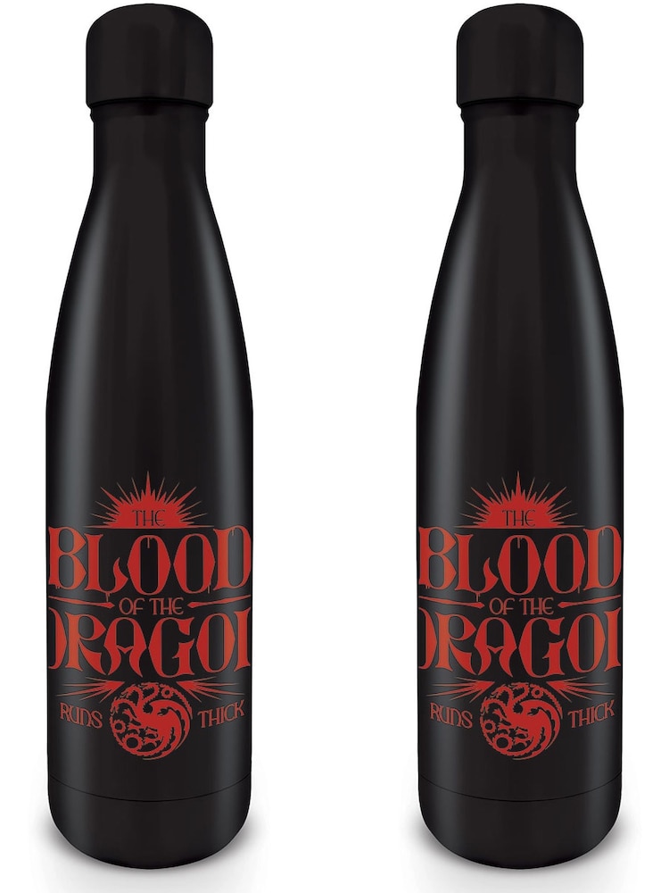 Pyramid International House Of The Dragon Blood Of The Dragon S2 Metal Drinks Bottle Boxed - Image 1 of 1