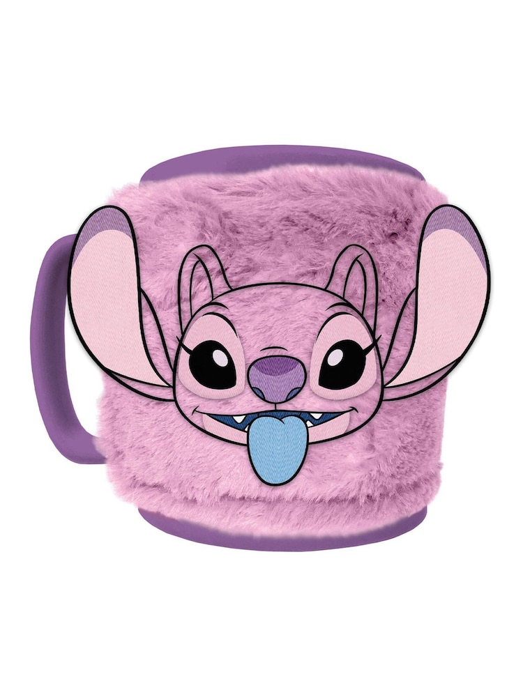 Pyramid International Multi Lilo and Stitch Angel Fuzzy Mug - Image 1 of 1