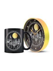 Pyramid International Harry Potter Golden Moon Morning Mug and Desk Clock Set - Image 1 of 1