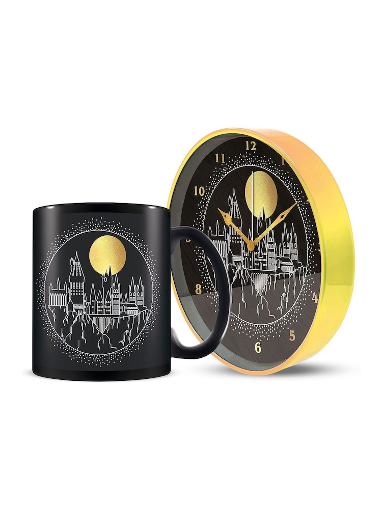 Pyramid International Harry Potter Golden Moon Morning Mug and Desk Clock Set - Image 1 of 1