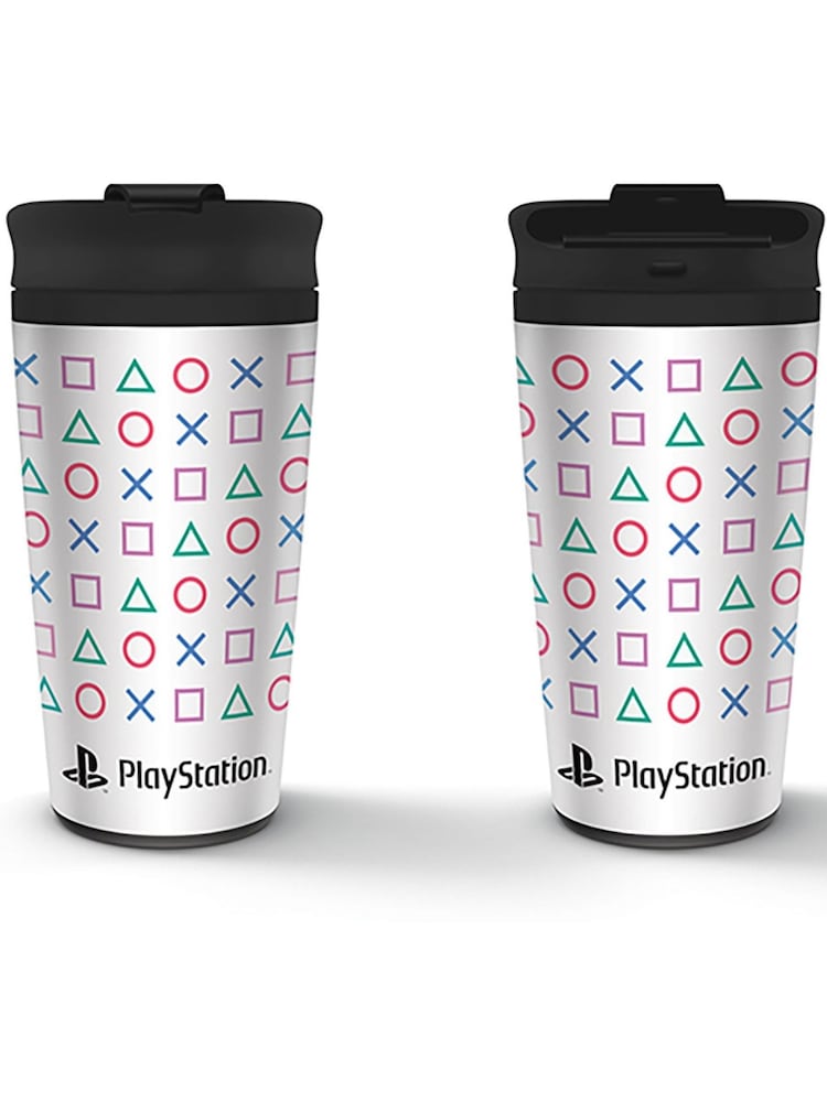 Pyramid International Playstation Shapes Metal Travel Mug - Image 1 of 1