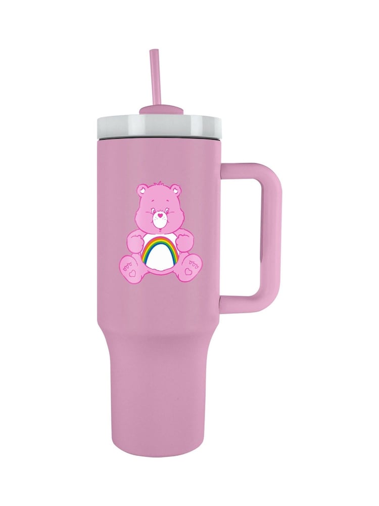 Pyramid International Pink Care Bears Cheer Bear 40Oz Tumbler - Image 2 of 6