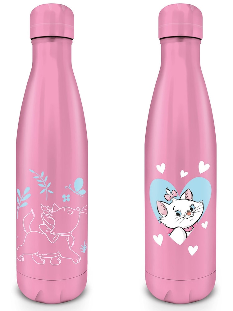 Pyramid International The Aristocats Marie Hearts and Flowers Metal Drinks Bottle - Image 1 of 1