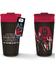 Pyramid International Multi Star Wars May the Force Be With You Metal Travel Mug - Image 1 of 1