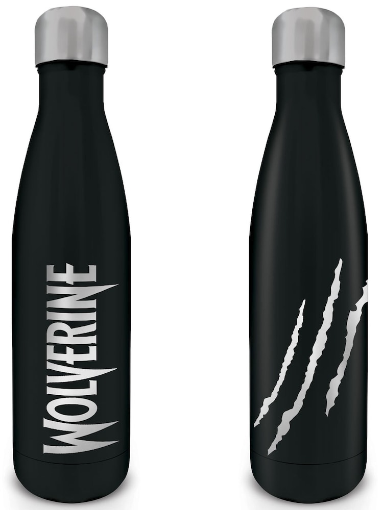 Pyramid International Wolverine Adamantium Metal Drinks Bottle Boxed - Image 1 of 1