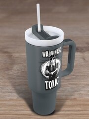 Pyramid International Grey Wednesday 40Oz Tumbler - Image 1 of 5