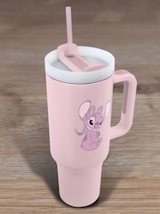 Pyramid International Pink Stitch Angel Sitting 40Oz Tumbler - Image 1 of 6