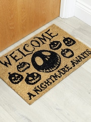 Pyramid International Multi Nightmare Before Christmas A Nightmare Awaits Doormat - Image 1 of 2