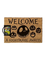 Pyramid International Multi Nightmare Before Christmas A Nightmare Awaits Doormat - Image 2 of 2