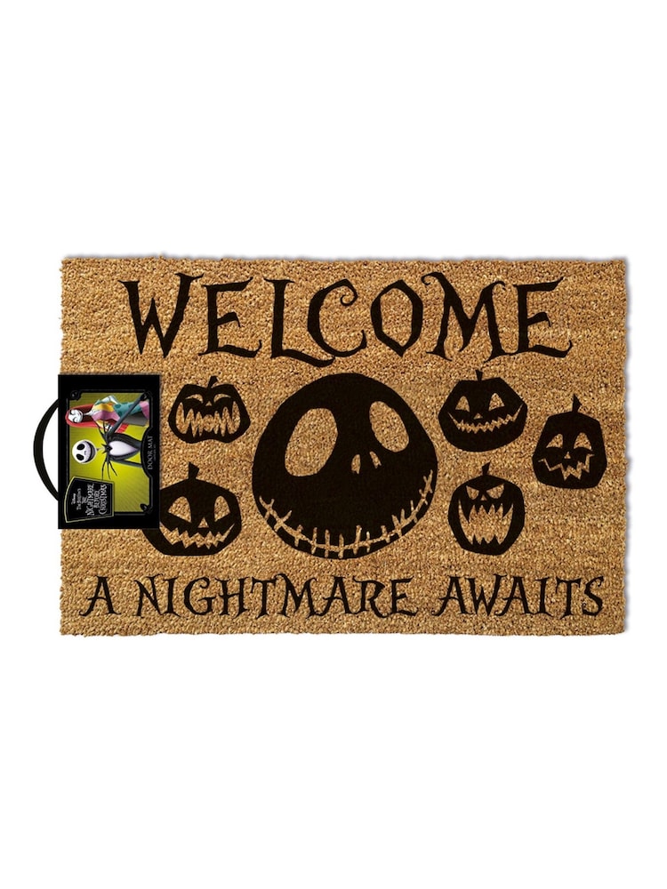 Pyramid International Multi Nightmare Before Christmas A Nightmare Awaits Doormat - Image 2 of 2