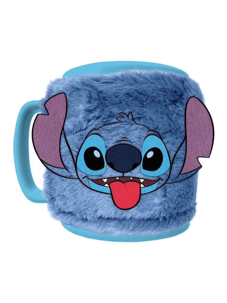 Pyramid International Multi Lilo and Stitch Stitch Face Fuzzy Mug - Image 1 of 5