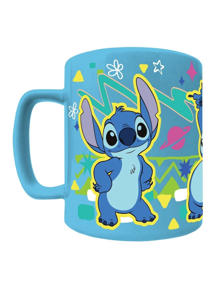 Pyramid International Multi Lilo and Stitch Stitch Face Fuzzy Mug - Image 2 of 5