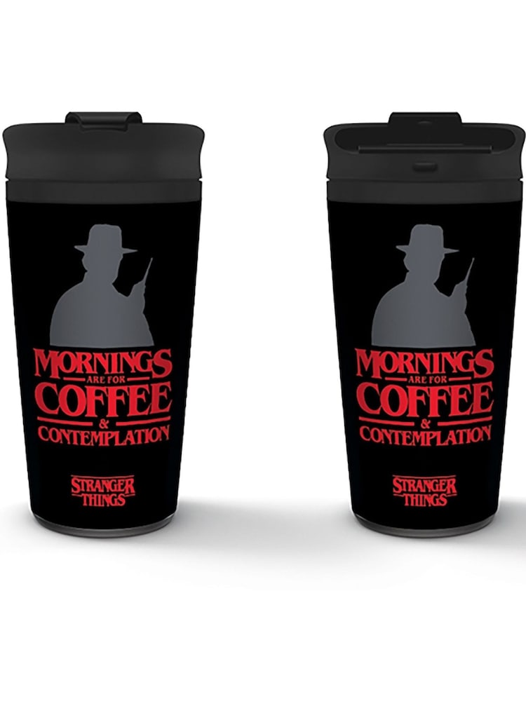 Pyramid International Multi Stranger Things Coffee And Contemplation Metal T Mug - Image 1 of 1