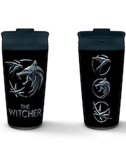 Pyramid International Multi The Witcher Sigils Metal Travel Mug - Image 1 of 1
