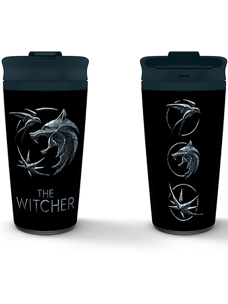 Pyramid International Multi The Witcher Sigils Metal Travel Mug - Image 1 of 1
