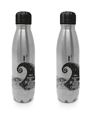 Pyramid International Nightmare Before Christmas Silhouette Metal Drinks Bottle - Image 1 of 1