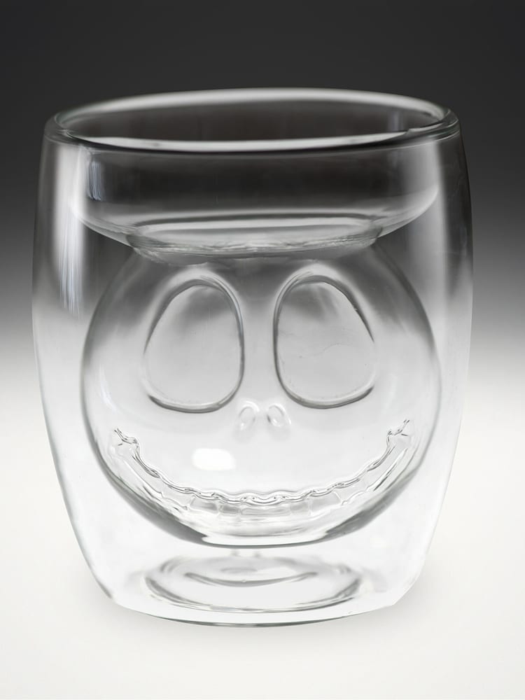 Pyramid International Multi The Nightmare Before Christmas Jack Head Double Walled Collectors Glass - Image 1 of 4