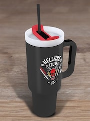 Pyramid International Black Stranger Things Hellfire Club 40Oz Tumbler - Image 1 of 6