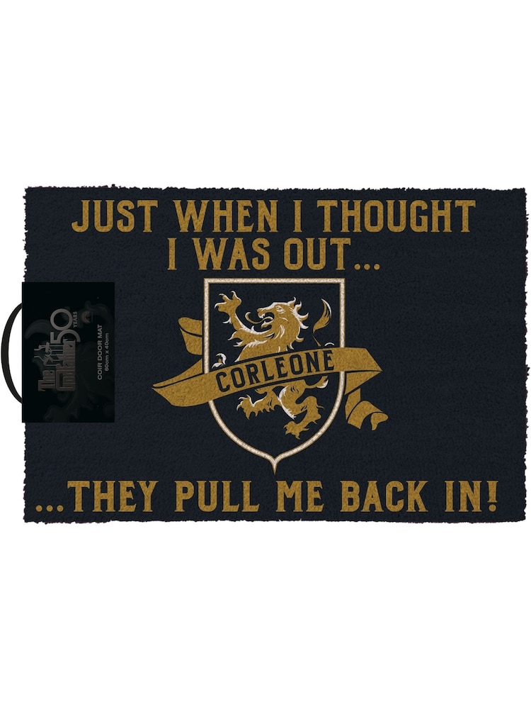 Pyramid International Multi The Godfather Thought I Was Out 60X40Cm Coir Door Mat - Image 1 of 1