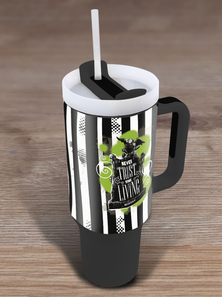 Pyramid International Black Beetlejuice 40Oz Tumbler - Image 1 of 6