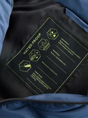 Navy Waterproof Midweight Hooded Jacket (3-17yrs) - Image 10 of 17