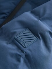 Navy Waterproof Midweight Hooded Jacket (3-17yrs) - Image 12 of 17