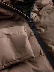 Neutral Waterproof Midweight Hooded Jacket (3-17yrs) - Image 12 of 12