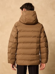 Neutrale Farbe - Waterproof Midweight Hooded Jacket (3-17yrs) - Bild 5 von 6